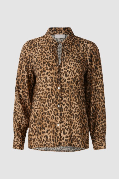Rich & Royal printed leo blouse Ecovero