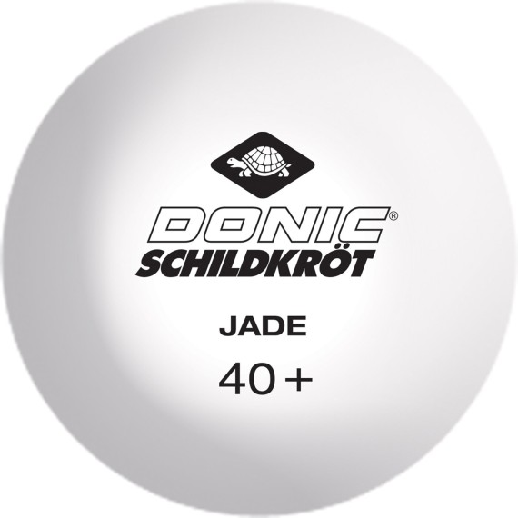 Schildkroet TT-Ball JADE 40mm 6er weiß